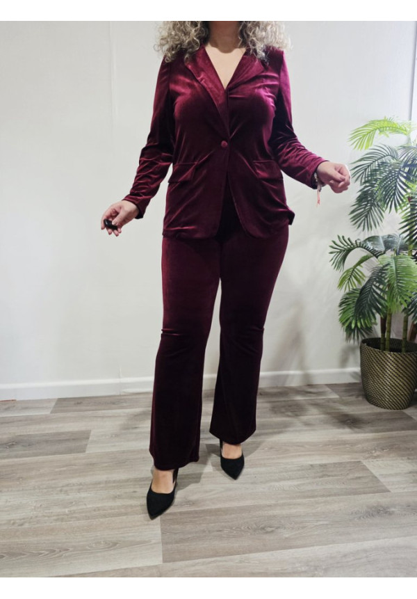 Blazer Terciopelo Soft