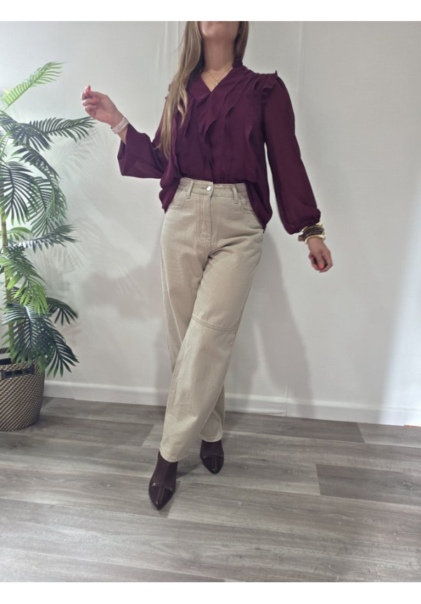 Vaquero Ballon Beige