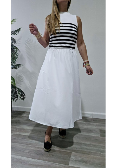 Vestido Rayado 