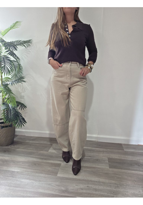 Vaquero Ballon Beige