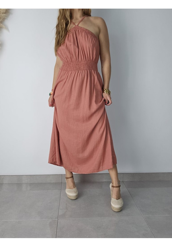 Vestido Lino Caldera