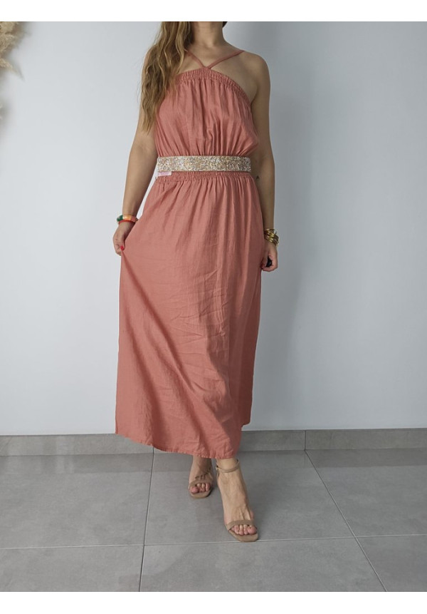 Vestido Lino Caldera