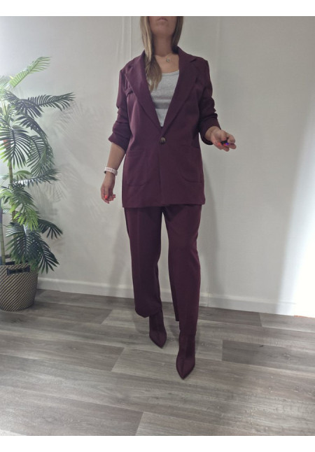 Pantalón Burdeos