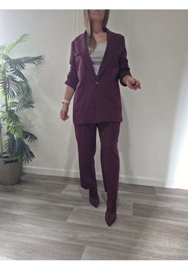Pantalón Burdeos