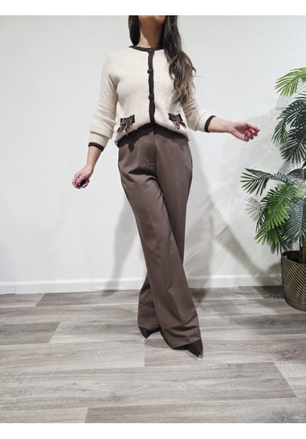 Cardigan Velvet Cream