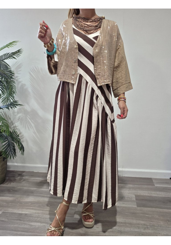 Vestido Rayas