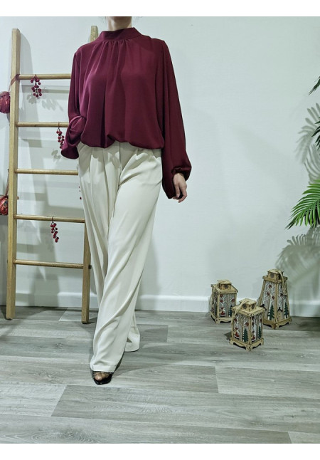 Pantalón Pinza Beige