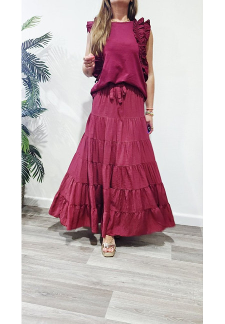 Falda Tinto