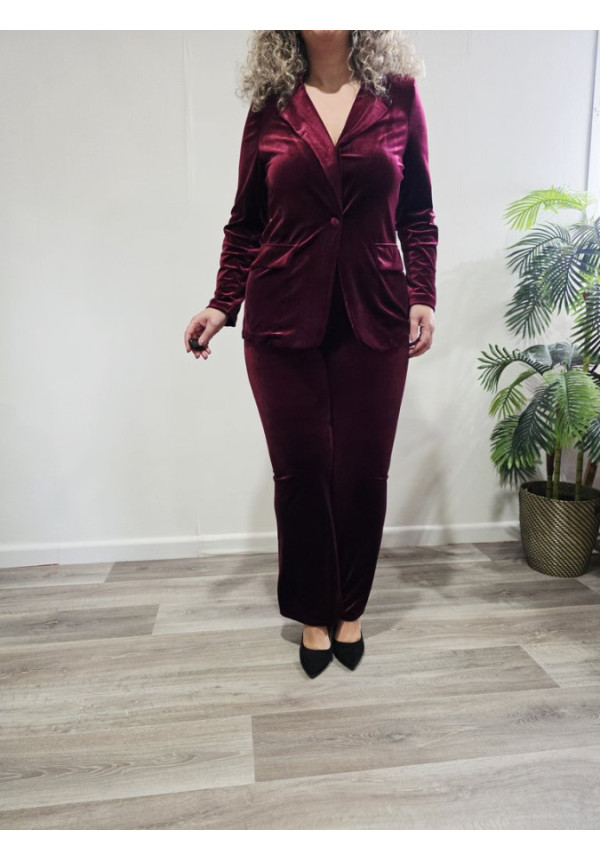 Blazer Terciopelo Soft