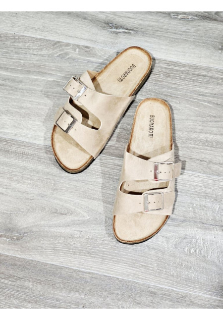 Sandalia Beige