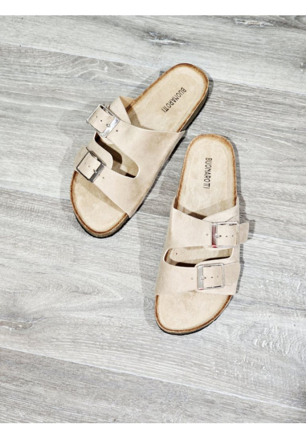 Sandalia Beige