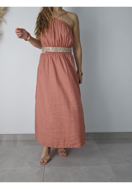 Vestido Lino Caldera