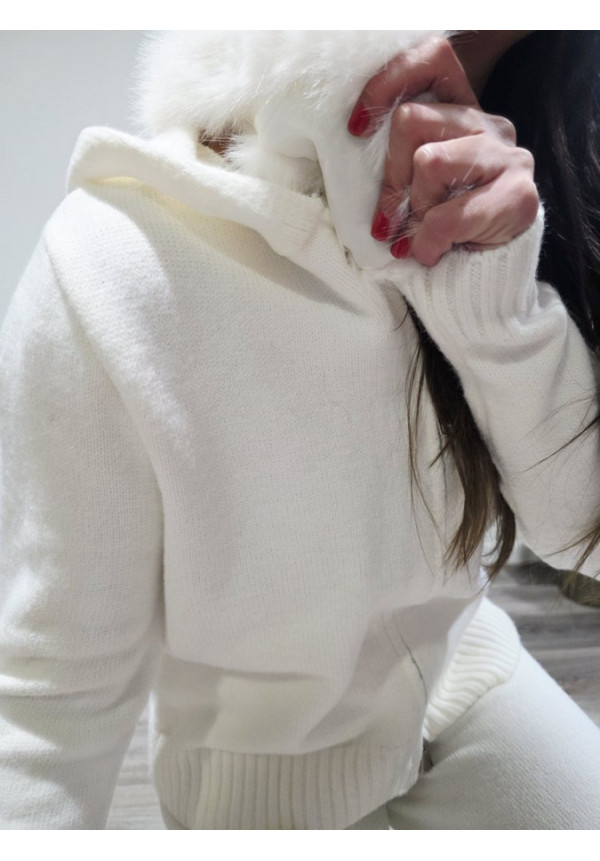 Conjunto Gorro Beige