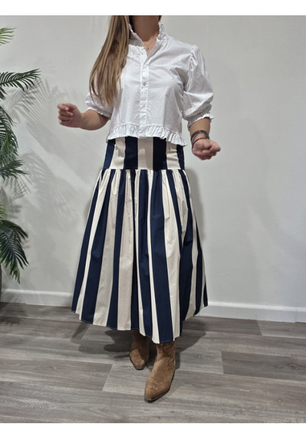 Falda Azul