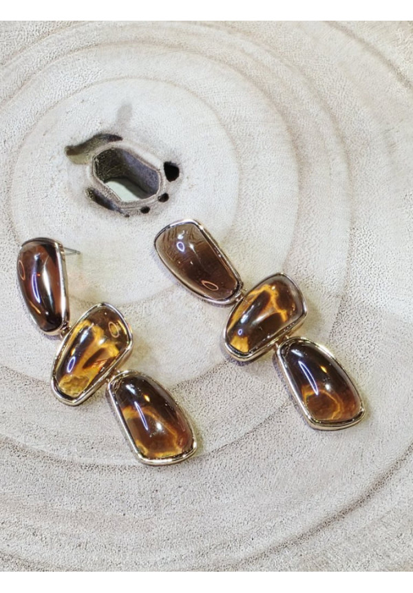 Pendiente Colgante Cristal