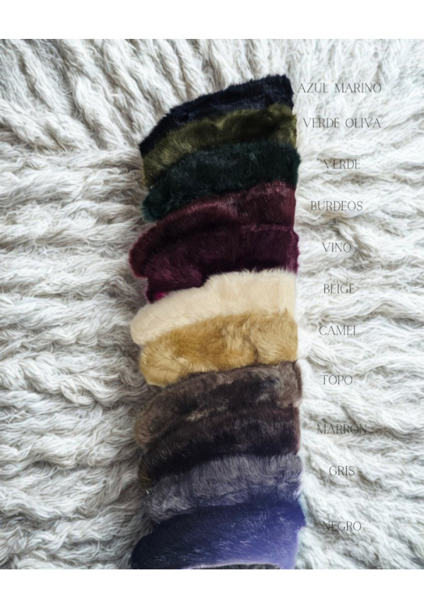 Cuello Pelo Con Pinza