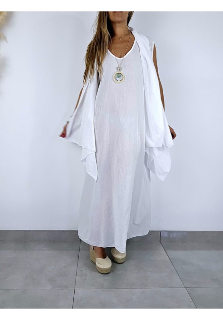 Vestido Con Chaleco