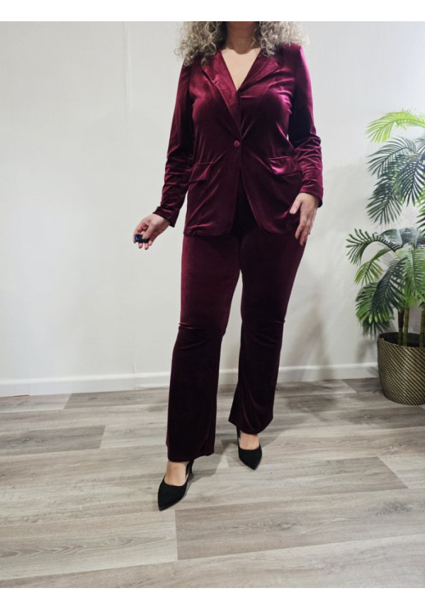 Blazer Terciopelo Soft