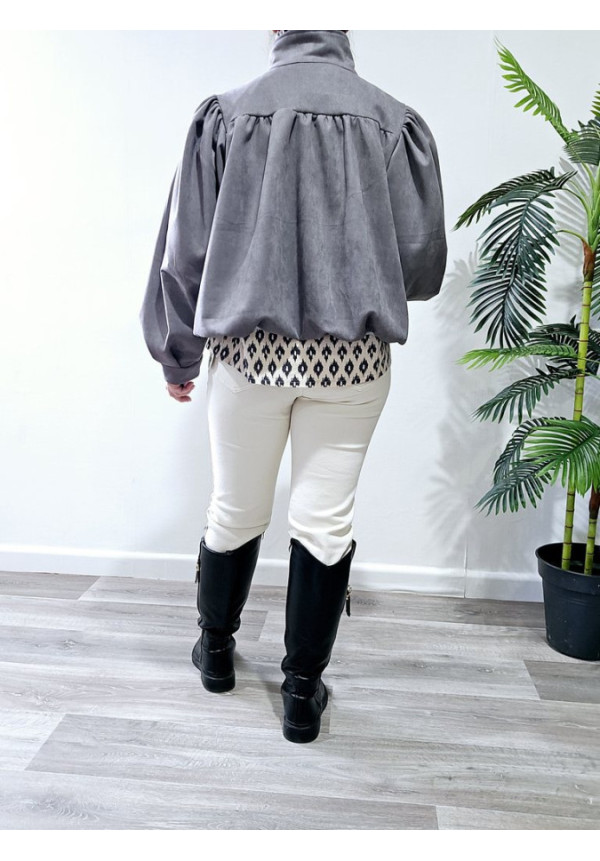 Chaqueta Bombasa Gris