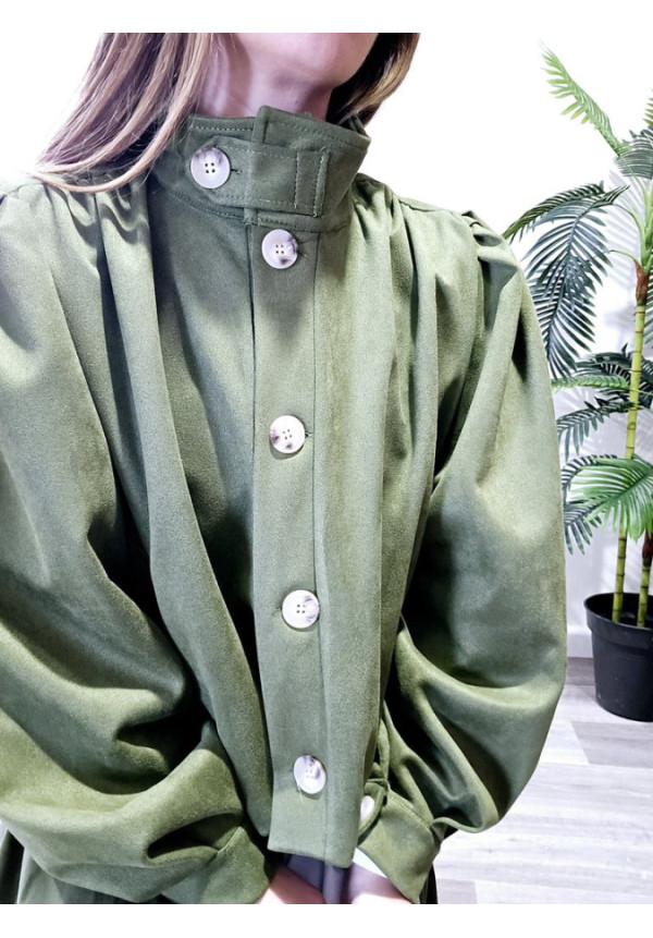 Chaqueta Bombasa Verde