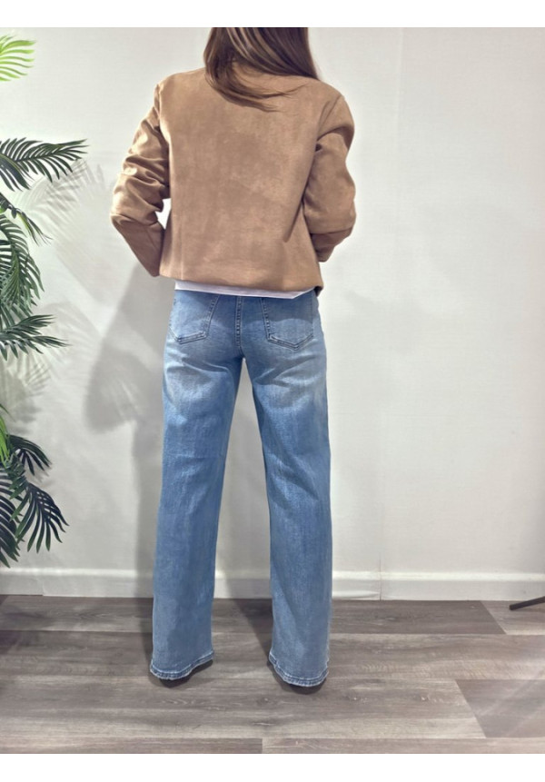 Chaqueta Ante Corta